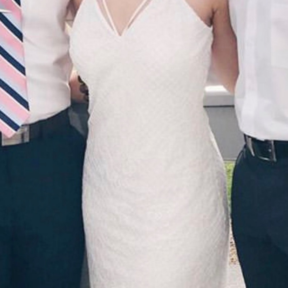 White lace Express dress